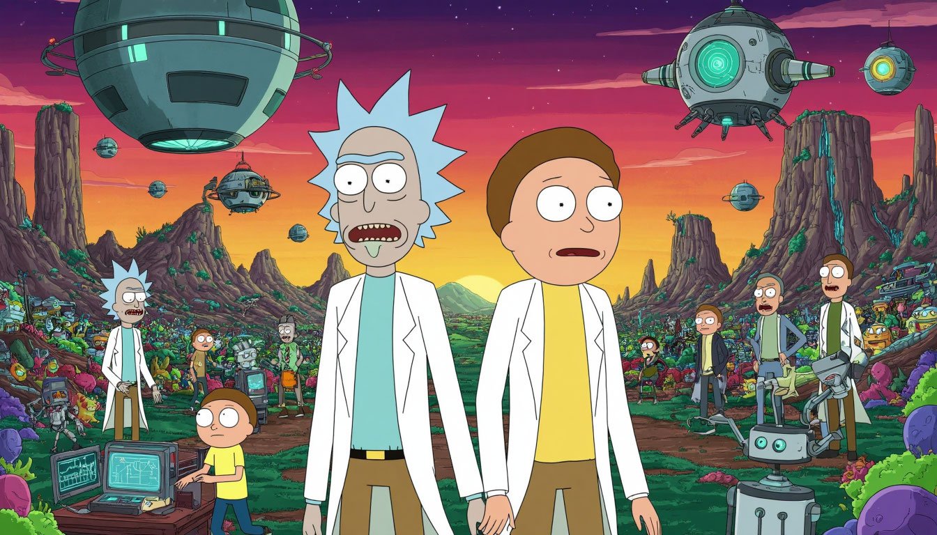 Рик и Морти 12 сезон 1 серия